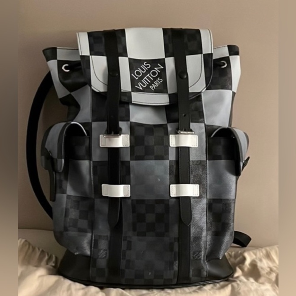 Christopher Backpack Limited Edition Damier
Graphite Giant PM
